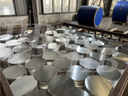 Hoge sterkte 3003 aluminium schijven, 0,3-6 mm dikte,80-1600 mm diameter
