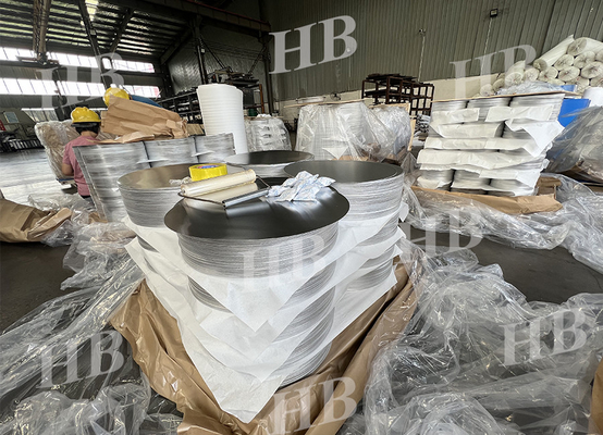 5 serie hoogwaardige aluminiumlegering gebruikt voor niet-stick pot aluminium ronde plaat en aluminium wafer