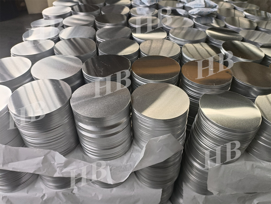 5 serie hoogwaardige aluminiumlegering gebruikt voor niet-stick pot aluminium ronde plaat en aluminium wafer