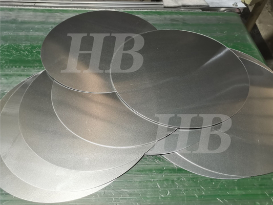8 serie gegoten gewalste aluminium schijven cirkel 6 mm 1070 1100 Voor lampverlichtingsborden