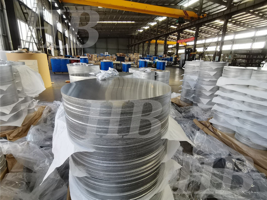 Aluminium cirkelplaat 1000 serie Aluminium schijf voor bouwmaterialen