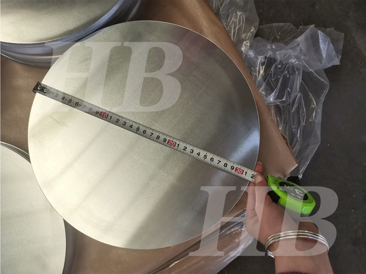 1050 1060 Gegooid kookgerei warmgewalst aluminium cirkelplaat legering