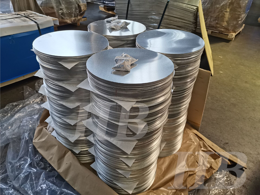 Oppervlak glad aangepaste aluminium schijven cirkels voor keukengereedschap