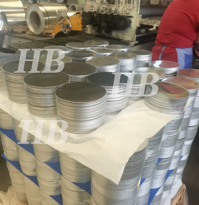 Hoge kwaliteit en rechtstreekse levering van de fabriek 3003 H12 Aluminium schijf met molen Afgerond Voor kookgerei