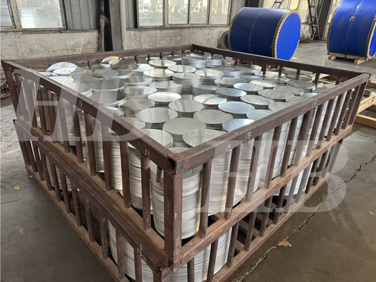Hoge kwaliteit en rechtstreekse levering van de fabriek 3003 H12 Aluminium schijf met molen Afgerond Voor kookgerei