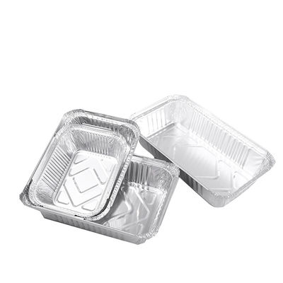 Aangepaste 0,3-6 mm dikte voedselveilige aluminiumfolie lunchbox met lekvrije afdichting voor de cateringindustrie