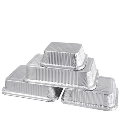 Aangepaste 0,3-6 mm dikte voedselveilige aluminiumfolie lunchbox met lekvrije afdichting voor de cateringindustrie
