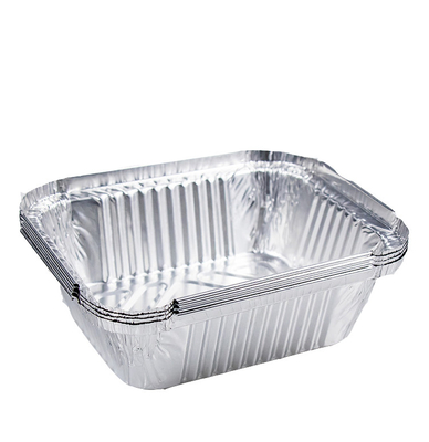 Op maat gemaakte voedselverpakkingen Wegwerp aluminiumfolie voedselcontainer 900 ml