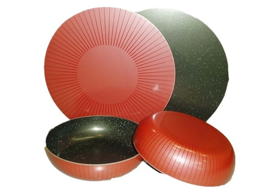 Cookware 6.0mm Diktealuminium om Plaat 80mm Dia