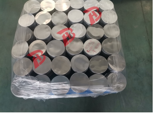 Gepersonaliseerde 6 mm legering 3003 Circulaire aluminium plaat H14 Temper voor niet-glij kookgerei
