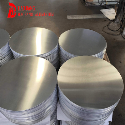 Zuiverheid 99,5% Aluminium cirkels Plaat 1050 3003 Voor diep tekenen en anodiseren