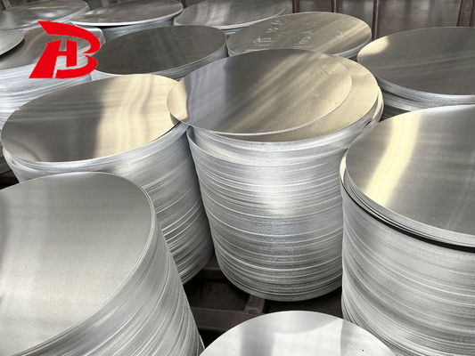 Diepgetekende aluminium cirkelplaat Warmwalproces voor kookgerei