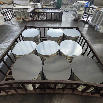 1100 legering aluminium cirkel voor kookgerei en wegteken dikte 80 mm-1600 mm