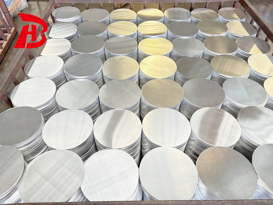 Direct bestellingen naar de fabriek 1 3 5 8 serie aluminium cirkel blanco's Corrosiebestand Sterk trekvermogen Voor thee ketels