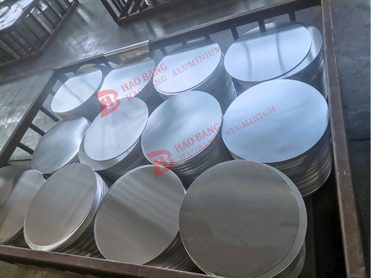 HOBE Aluminium cirkel 3003 H14 Voor wegborden / keukenartikelen / lichtgereedschap