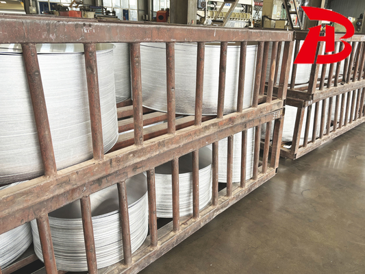 1060 3003 5052 legering H24 H32 2 mm 676 mm Diameter Aluminium cirkel Voor wegwaarschuwingsborden