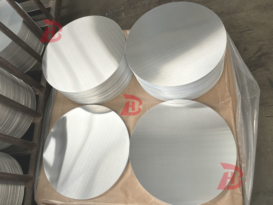 A1060 Ho Temperatuur Dc Materiaal Aluminium Cirkelplaat Voor Dieptrekpot Kookgerei Set Maken