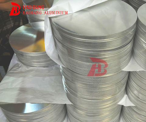 CC DC Grondstof Aluminium Cirkel 1050 1060 3003 Legering O H18 Temper Aangepaste grootte Dieptrekschijf