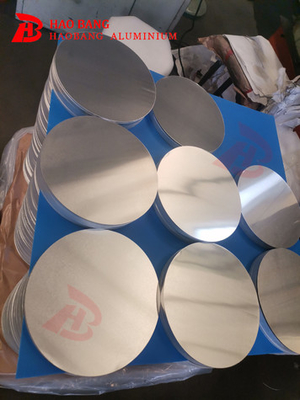 Ronde cirkel van zilveren aluminium voor elektrische apparaten en automobiel