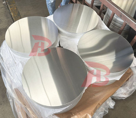 Langdurige zilveren aluminium cirkels 1050/1060 80-1600MM voor huishoudelijke projecten