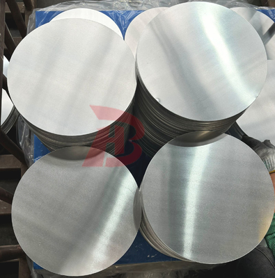 Verwerkte oppervlakte van aluminium schijven van de serie 3000 Temper HO Anti-roest oppervlak voor verkeerslichtreflectoren