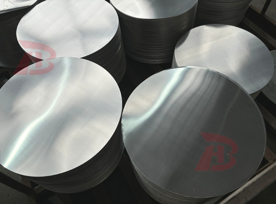 5052 5754 5083 Anodiseerd aluminium cirkel Prijs met glad oppervlak en zilveren afwerking
