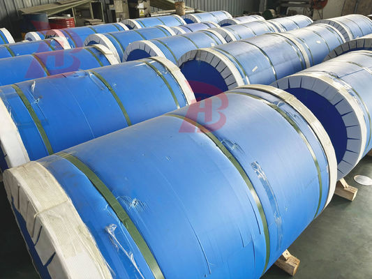 Customized 0.3-6mm Thick Aluminum Coil Strip for High-End Kitchenware with Sturdy Sea Transportation