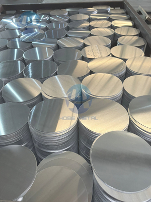 5052 5754 5083 Anodiseerd aluminium cirkel Prijs met glad oppervlak en zilveren afwerking