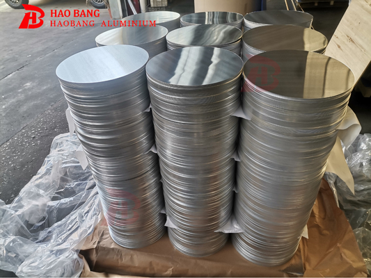 3000 5000 serie glad, glanzend oppervlak Ronde aluminiumplaat voor keukengereedschap