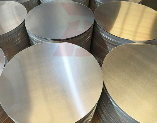 CC DC Grondstof Aluminium Cirkel 1050 1060 3003 Legering O H18 Temper Aangepaste grootte Dieptrekschijf
