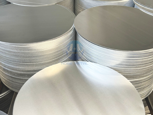 1 Serie Aluminium cirkelplaat Warm gewalst gieten Rolling proces Spiegel verwerking Producenten rechtstreeks verkocht