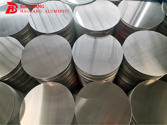 Op maat gemaakte aluminium cirkelplaat van de serie 3000 ASTM B209 Standard voor theepot