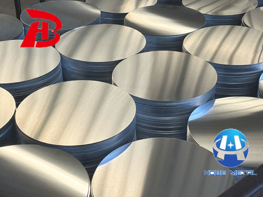 Aanpasbare aluminium ronde cirkel 1060 1050 diepe tekening voor lamp schaduw