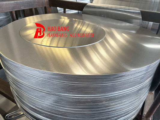 Roestbestendige zilverachtige aluminium cirkels 1080/1100 0,3-6,0 mm voor decorarmaturen