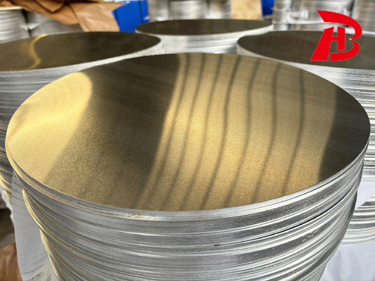 Op maat gemaakte aluminium cirkelplaat van de serie 3000 ASTM B209 Standard voor theepot
