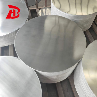 Hoge Vlakheid 1050/3003 Legering Aluminium Schijf H12 Hardheid Dieptrekbaar Scheurvast voor Pannen en Industrieel Stempelen