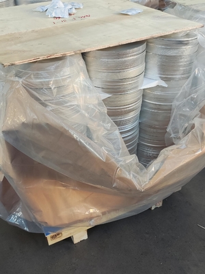 Aluminium cirkel met glad oppervlak voor ronde en vierkante producten