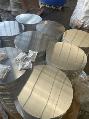 1060 Aluminium cirkels 0,3-6,0 mm Wit metaal voor decoratieve toepassingen