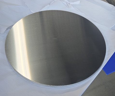 Glanzige oppervlakte Afwerking Aluminium schijven op maat gesneden Diameter 100 mm-1200 mm redelijk
