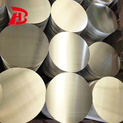 Hoge vlakheid 1050/3003 Aluminiumplaat van legering H12 Temperatuur diep trekkraakbestendig voor kookgerei en industrieel stempelen