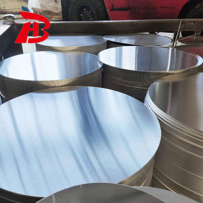 Aluminium cirkelvormige schijven met een aangepaste diameter, vervaardigd om aan specifieke technische specificaties en industriële normen te voldoen