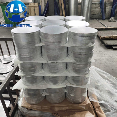 1050 1060 Helder afgewerkte aluminium cirkel / schijf / schijf voor keukengerei / wegborden / kookgerei / verlichting