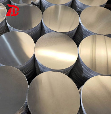 Hoge vlakheid aluminium schijf 1050/3003 legering O H12 Temper CC DC-materiaal Dieptrekken Scheurbestendig Aangepaste diameter voor potten Pannen Industrieel stempelen