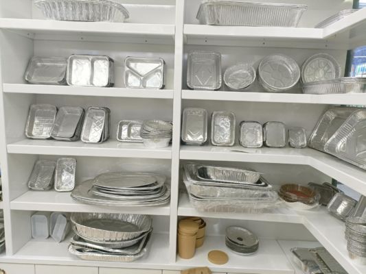 Lunchbox met grote capaciteit van aluminiumfolie van levensmiddelenkwaliteit veelzijdig voor horeca en take-out