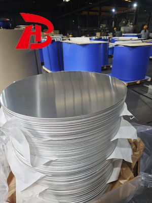 1050 1060 3003 Alloy Aluminum Circle Disc with H18 Temper and Custom Size for Deep Drawing