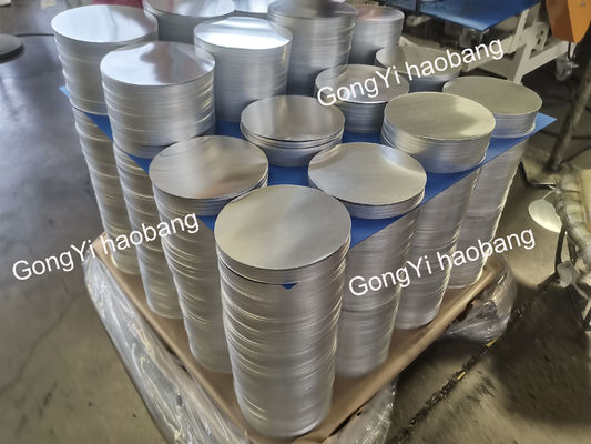 100–1000 mm Dia Dieptrek H18 Temper Aluminium Cirkel Blank voor Kookgerei Stempelen