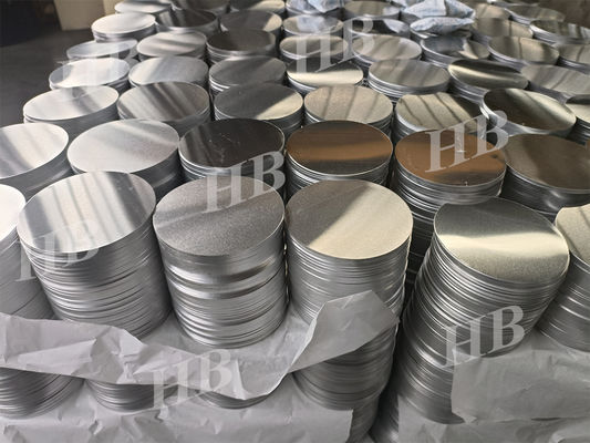 100–1000 mm Dia Dieptrek H18 Temper Aluminium Cirkel Blank voor Kookgerei Stempelen