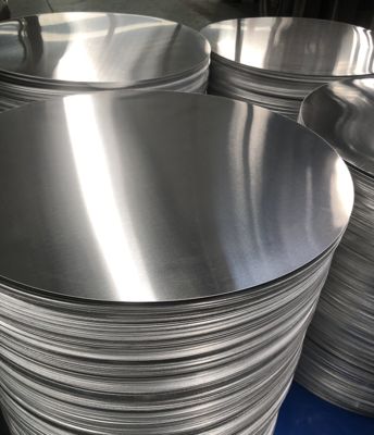 Smooth Surface High Flatness Aluminum Disc 0.3–6mm Thick Custom Size Aluminum Blank for Lamp Cover & Pots