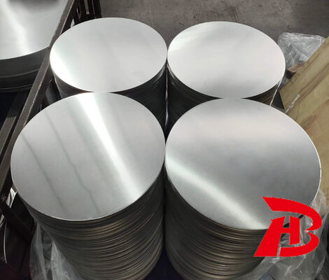 Smooth Surface High Flatness Aluminum Disc 0.3–6mm Thick Custom Size Aluminum Blank for Lamp Cover & Pots