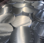 Aangepast Zilveren Aluminium om van de de Schijfplaat van het Cirkelmetaal de Plaat van het de Legeringswafeltje